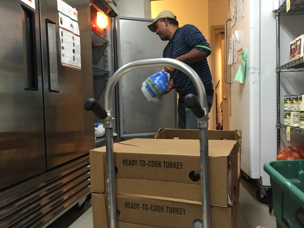 2015-11-23 Advocacy City Harvest Turkey Donation