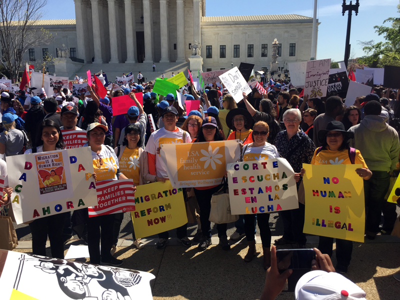 Supreme Court Rally for DAPA and DACA+
