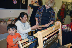 Communal weaving
