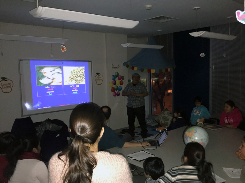 Nutrition & language class