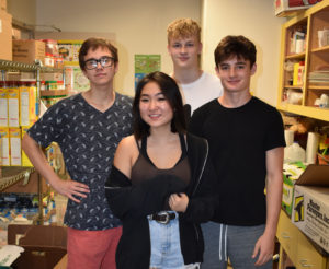 student volunteers