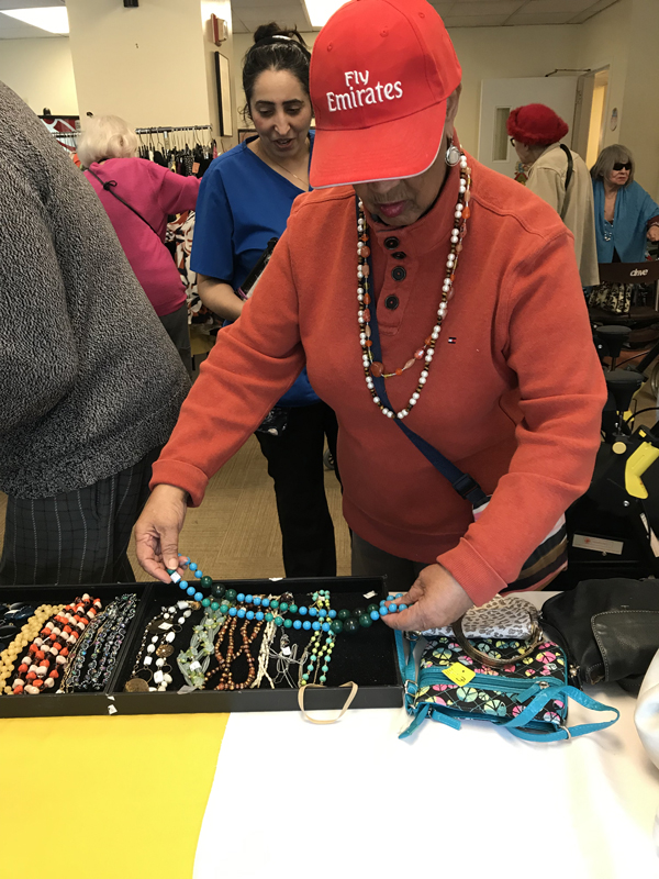 Pop-up market at Lott Residence